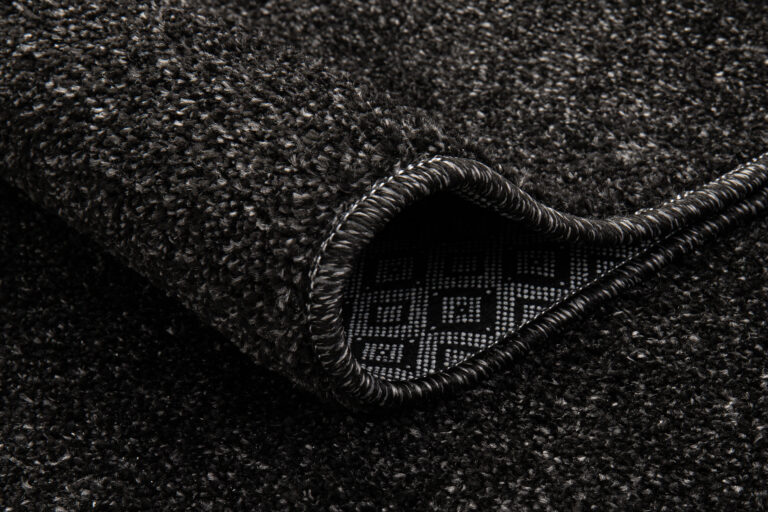 Tapis Noyan Anthracite Moderne Antidérapant