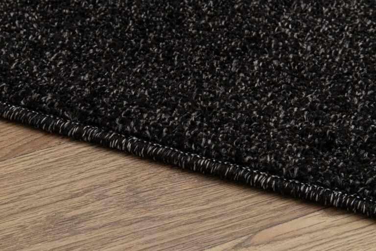 Tapis Noyan Anthracite Moderne Antidérapant