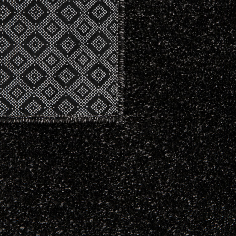 Tapis Noyan Anthracite Moderne Antidérapant