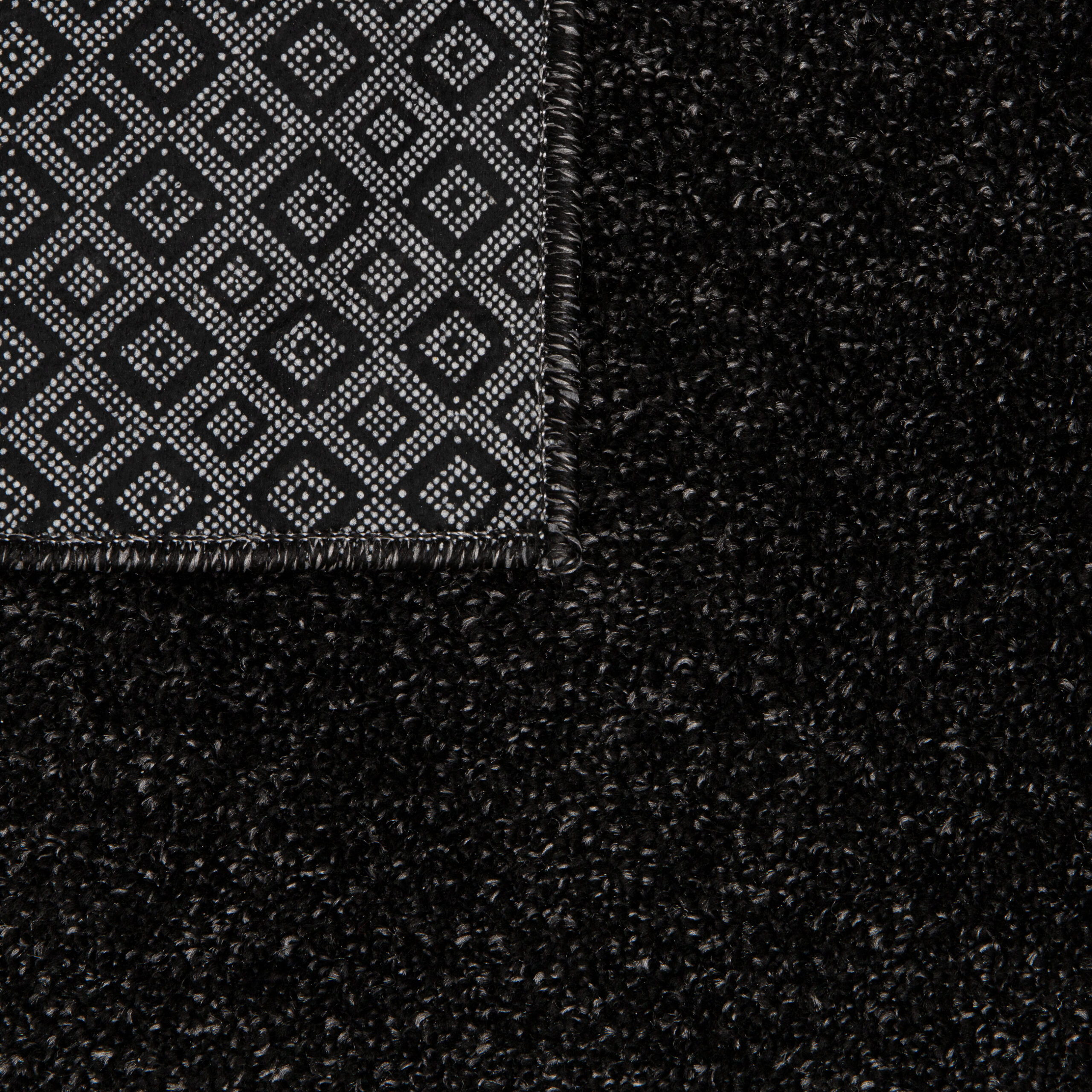 Tapis Noyan Anthracite Moderne Antidérapant