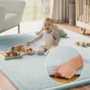 Tapis Enfant Fluffin Bleu