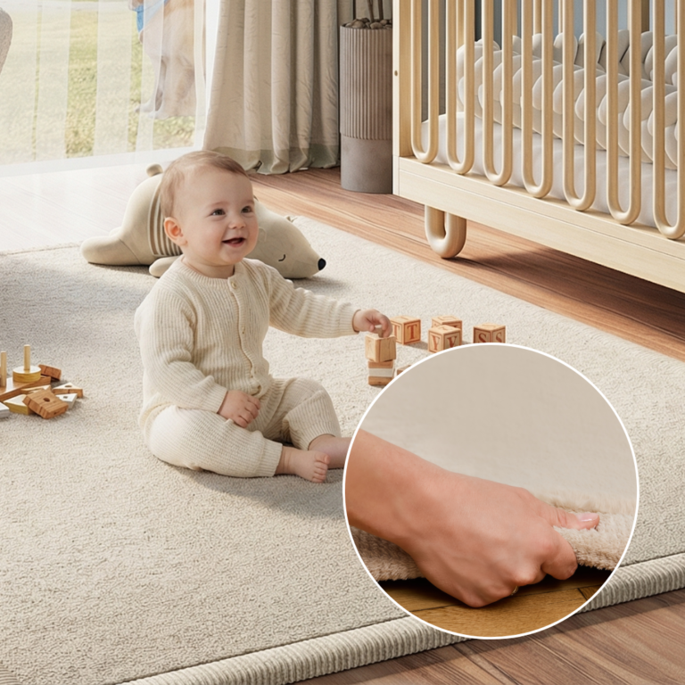 Tapis Enfant Fluffin Beige