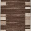 Tapis Sari Marron Cadre