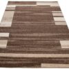 Tapis Sari Marron Cadre