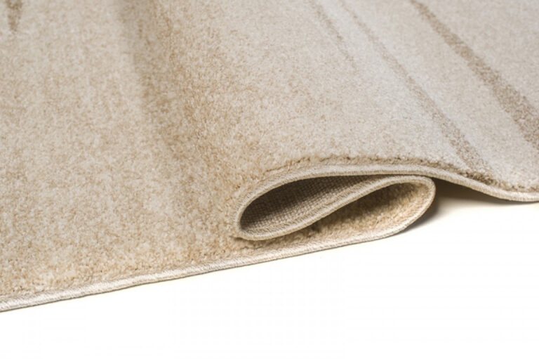 Tapis Sari Beige Rayé