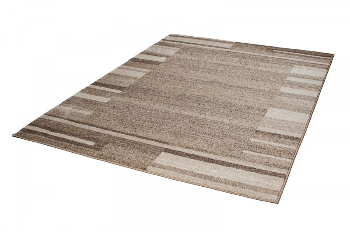 Tapis Sari Beige Cadre