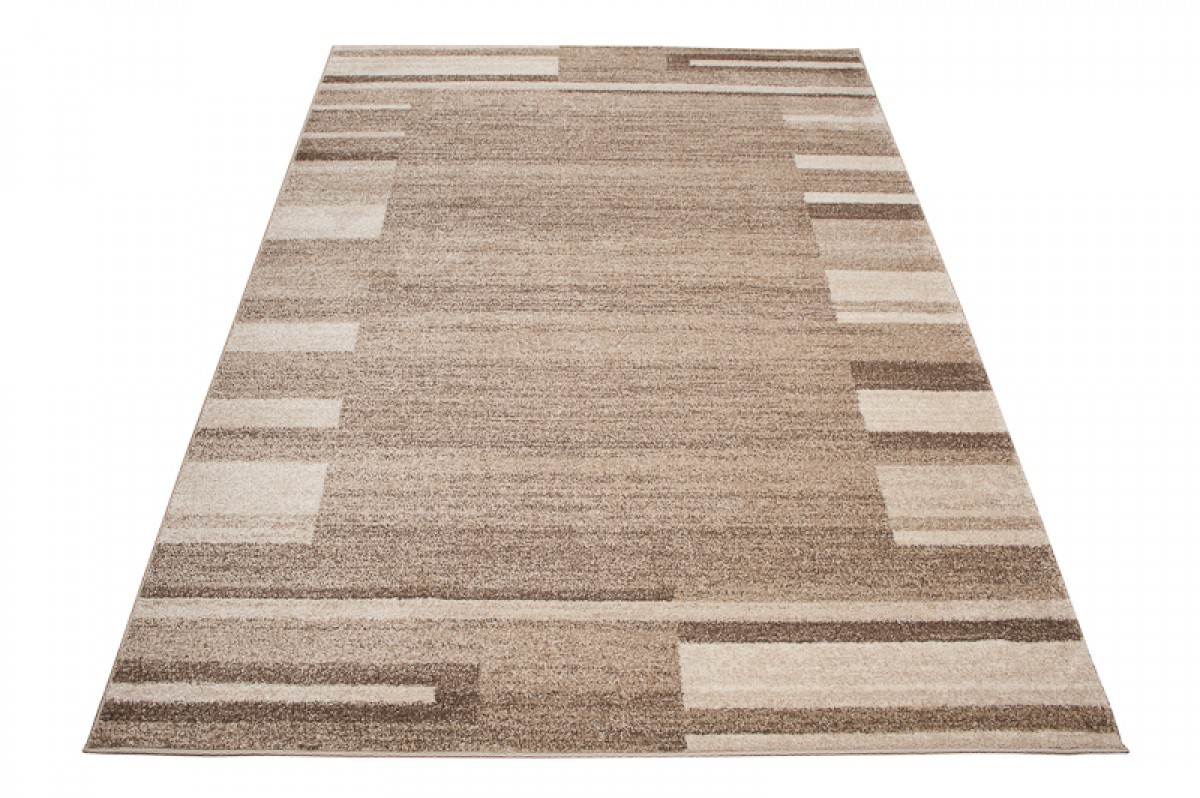 Tapis Sari Beige Cadre