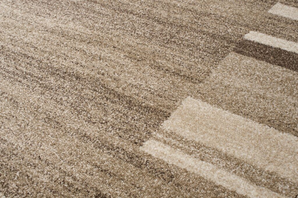 Tapis Sari Beige Cadre