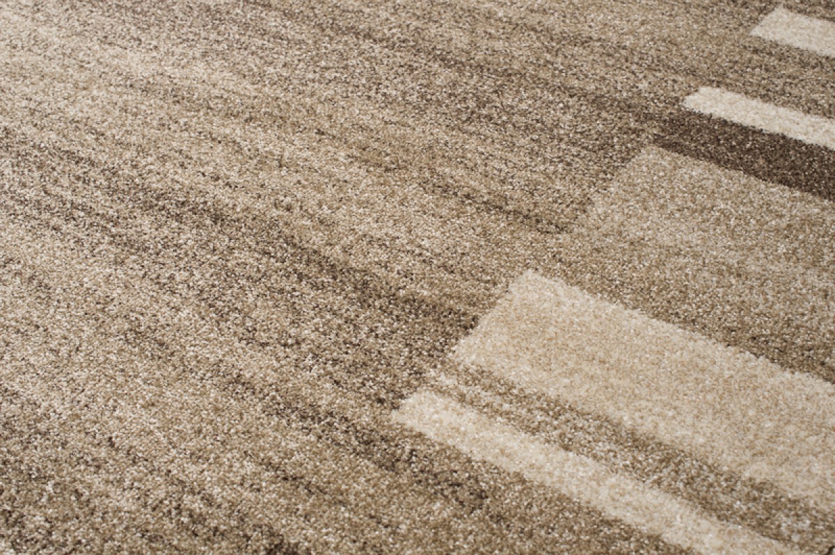 Tapis Sari Beige Cadre