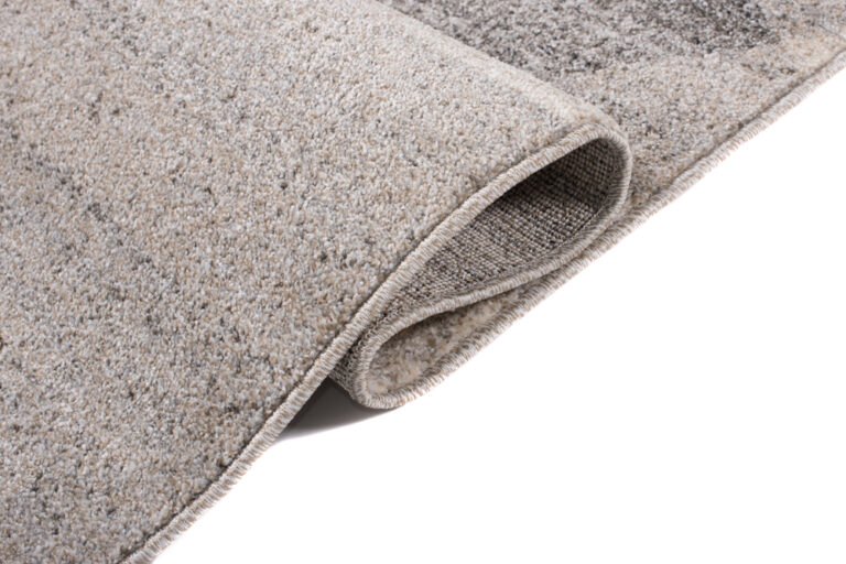 Tapis Sari Gris Beige Géométrique