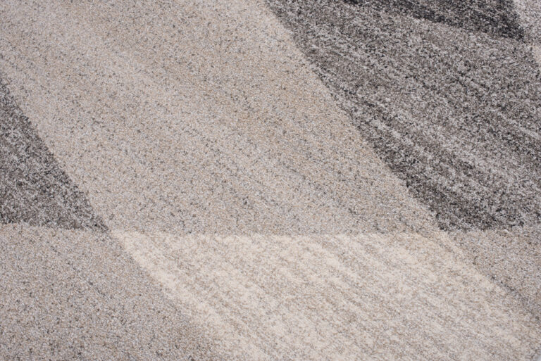 Tapis Sari Gris Beige Géométrique