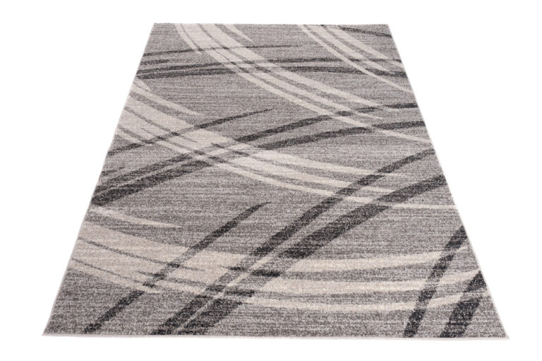 Tapis Sari Gris Lignes