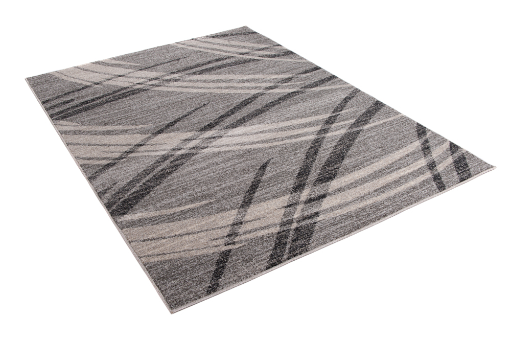 Tapis Sari Gris Lignes