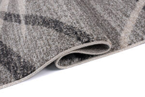 Tapis Sari Gris Lignes