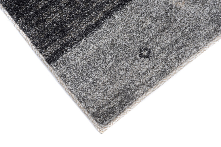 Tapis Sari Anthracite Ethnique