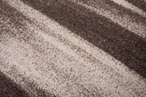 Tapis Sari Marron Clair Abstrait