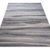 Tapis Sari Gris Beige Ondes