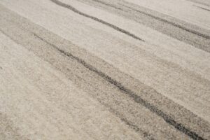 Tapis Sari Beige Crème Abstrait