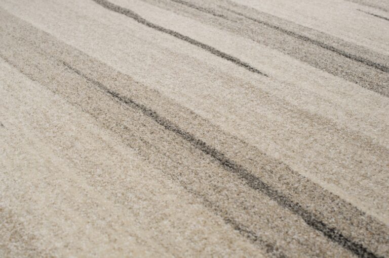 Tapis Sari Beige Crème Abstrait