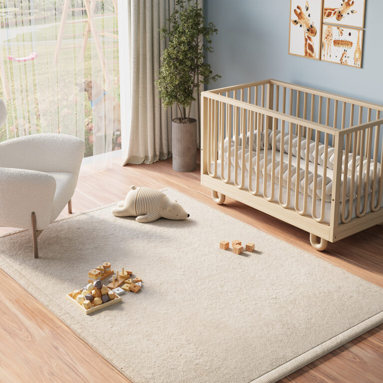 Tapis Enfant Fluffin Beige
