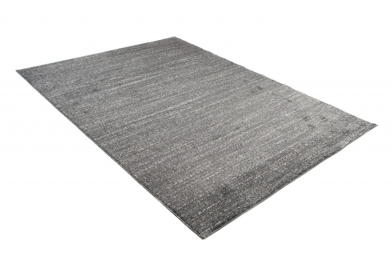 Tapis Sari Anthracite Mélangé