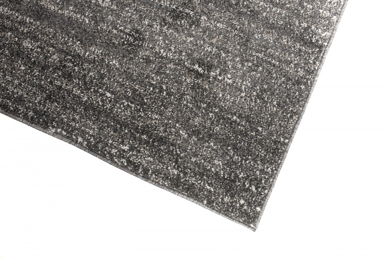 Tapis Sari Anthracite Mélangé