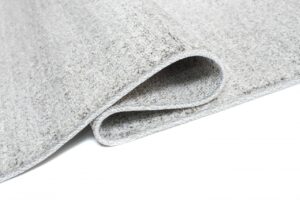 Tapis Sari Gris Clair Mélangé