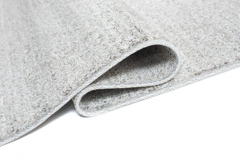 Tapis Sari Gris Clair Mélangé