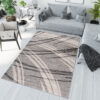 Tapis Sari Gris Lignes