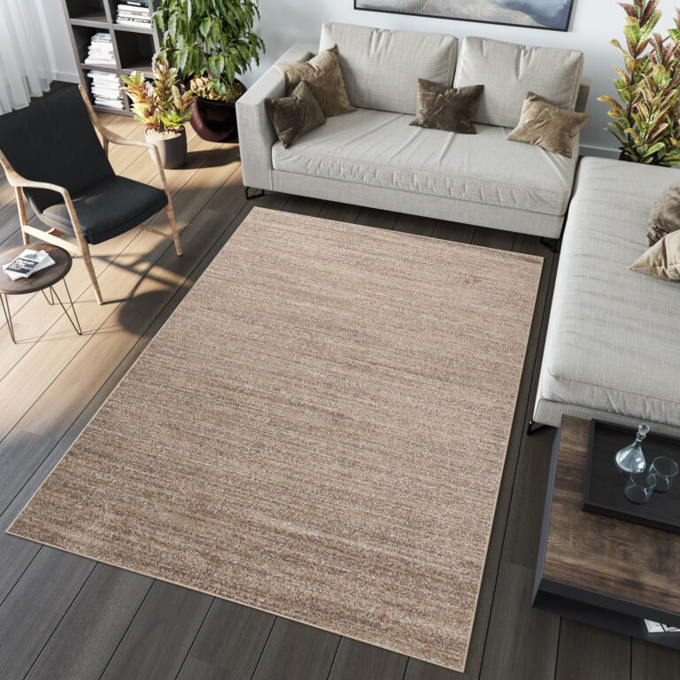 Tapis Sari Beige Mélangé