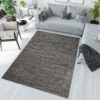 Tapis Sari Anthracite Mélangé