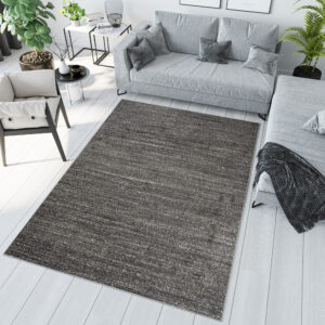 Tapis Sari Anthracite Mélangé
