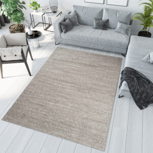 Tapis Sari Gris Mélangé