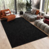 Tapis Noyan Anthracite Moderne Antidérapant