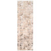 Tapis de Couloir Crystal Beige Gris Abstrait