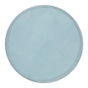Tapis Enfant Fluffin Rond Bleu