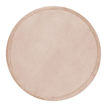 Tapis Enfant Fluffin Rond Beige