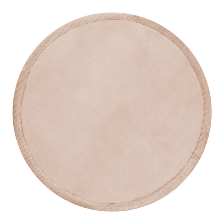 Tapis Enfant Fluffin Rond Beige