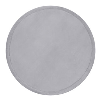 Tapis Enfant Fluffin Rond Gris Clair