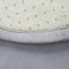 Tapis Enfant Fluffin Rond Gris Clair
