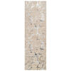 Tapis de Couloir Crystal Beige Gris Moderne