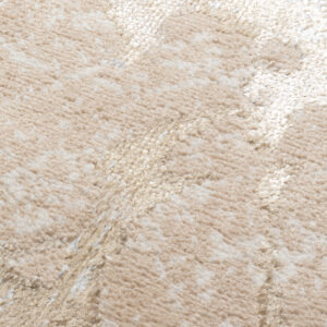 Tapis de Couloir Crystal Beige Or Moderne