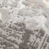 Tapis de Couloir Crystal Gris Foncé Beige Abstrait