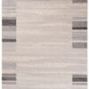 Tapis Sari Beige Clair Gris Cadre