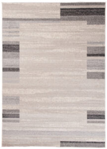 Tapis Sari Beige Clair Gris Cadre