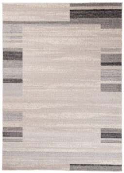 Tapis Sari Beige Clair Gris Cadre
