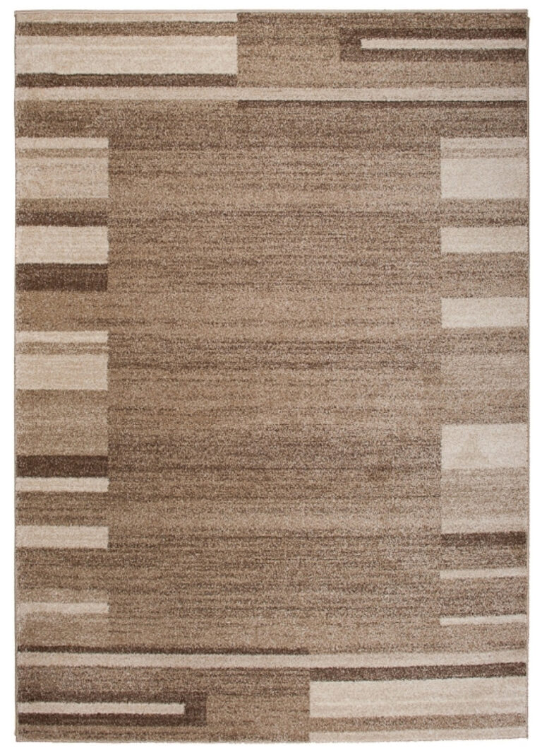 Tapis Sari Beige Cadre