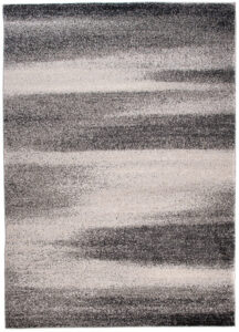 Tapis Sari Gris Abstrait