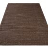 Tapis Sari Marron Foncé Mélangé