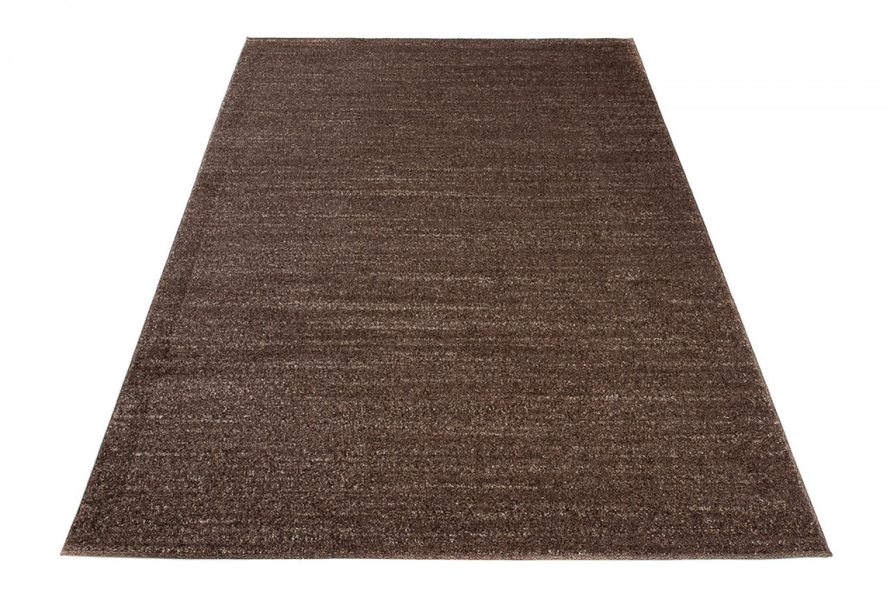 Tapis Sari Marron Foncé Mélangé